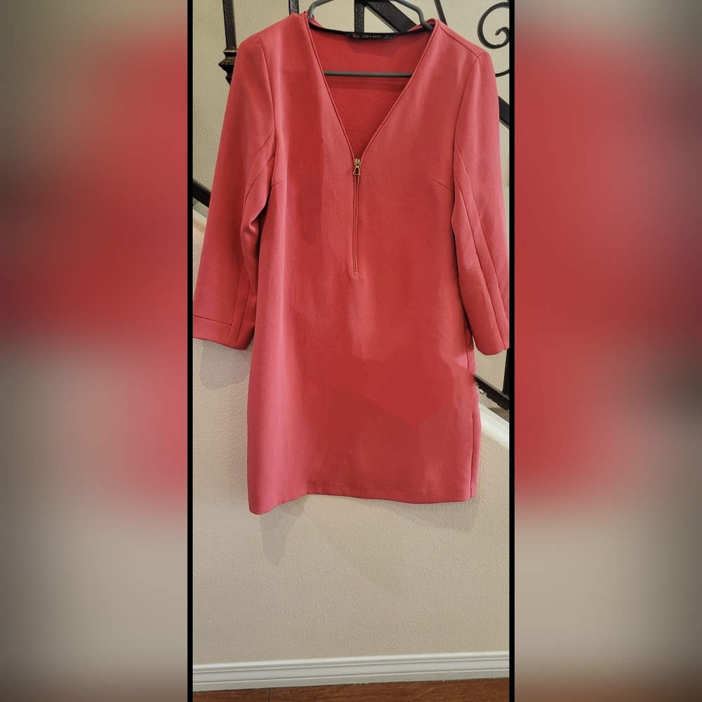 Zara Short Dress with Long Sleeve